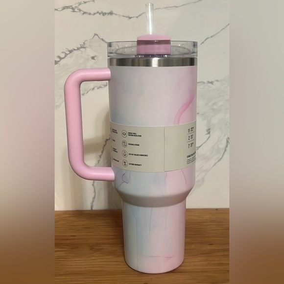 LAST ONE [“Taylor Swift” Stanley] NEW Stanley H2.0 Watercolor Tulle-40oz Tumbler - Picture 2 of 3